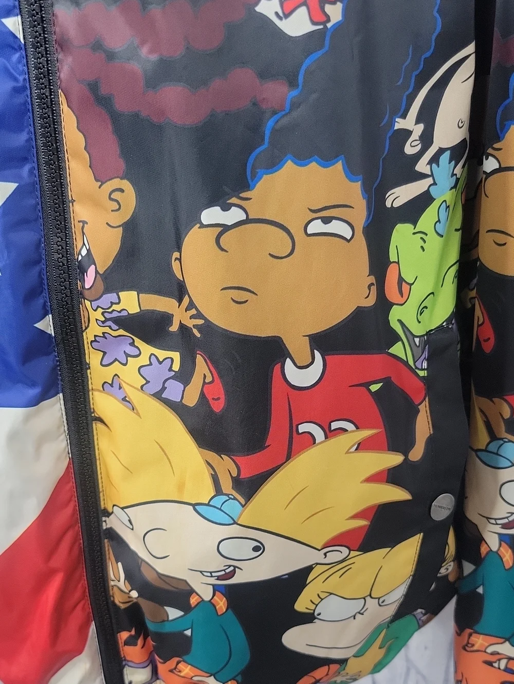Nickelodeon‎ Members Only Rugrats Cartoon Windbreaker Jacket – Medium